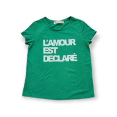Remera L' Amour Verde - comprar online