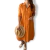 Vestido Geranio Naranja - GANGA - comprar online