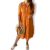 Vestido Geranio Naranja - GANGA