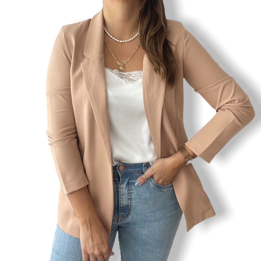 Blazer Alicia Beige - Comprar en Simona