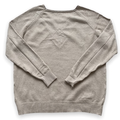 Sweater Geometrico Beige - Simona