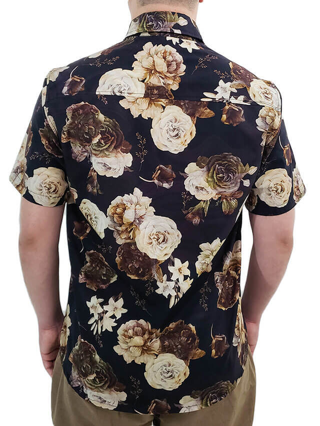 Camisa Estampada Masculina Floral - Phiphi Camisaria