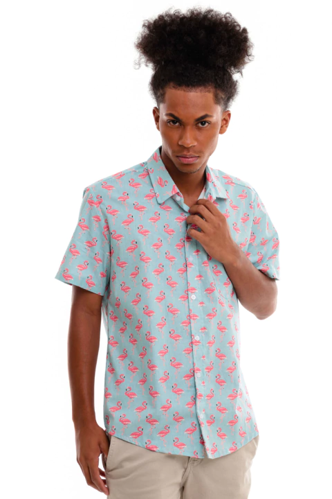 Camisa Flamingo | PhiPhi Camisaria