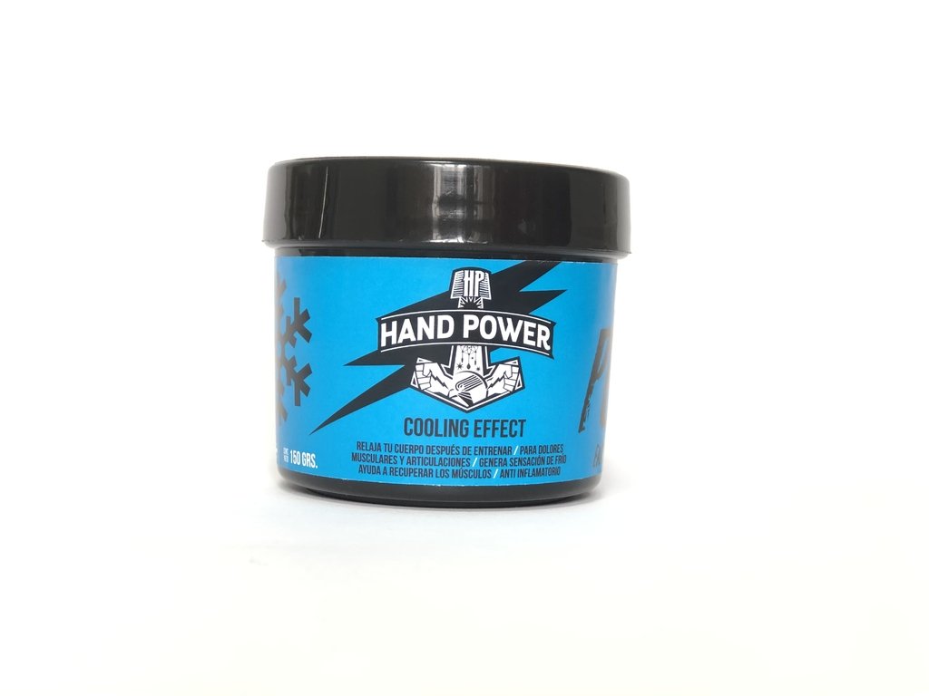 CREMA POST ENTRENAMIENTO -COOLING EFFECT - Hand power