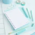 Cuaderno A5 T/D Verde pastel - BP - comprar online