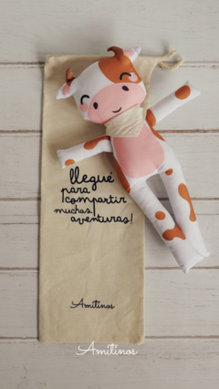Muñeco de apego vaca - comprar online