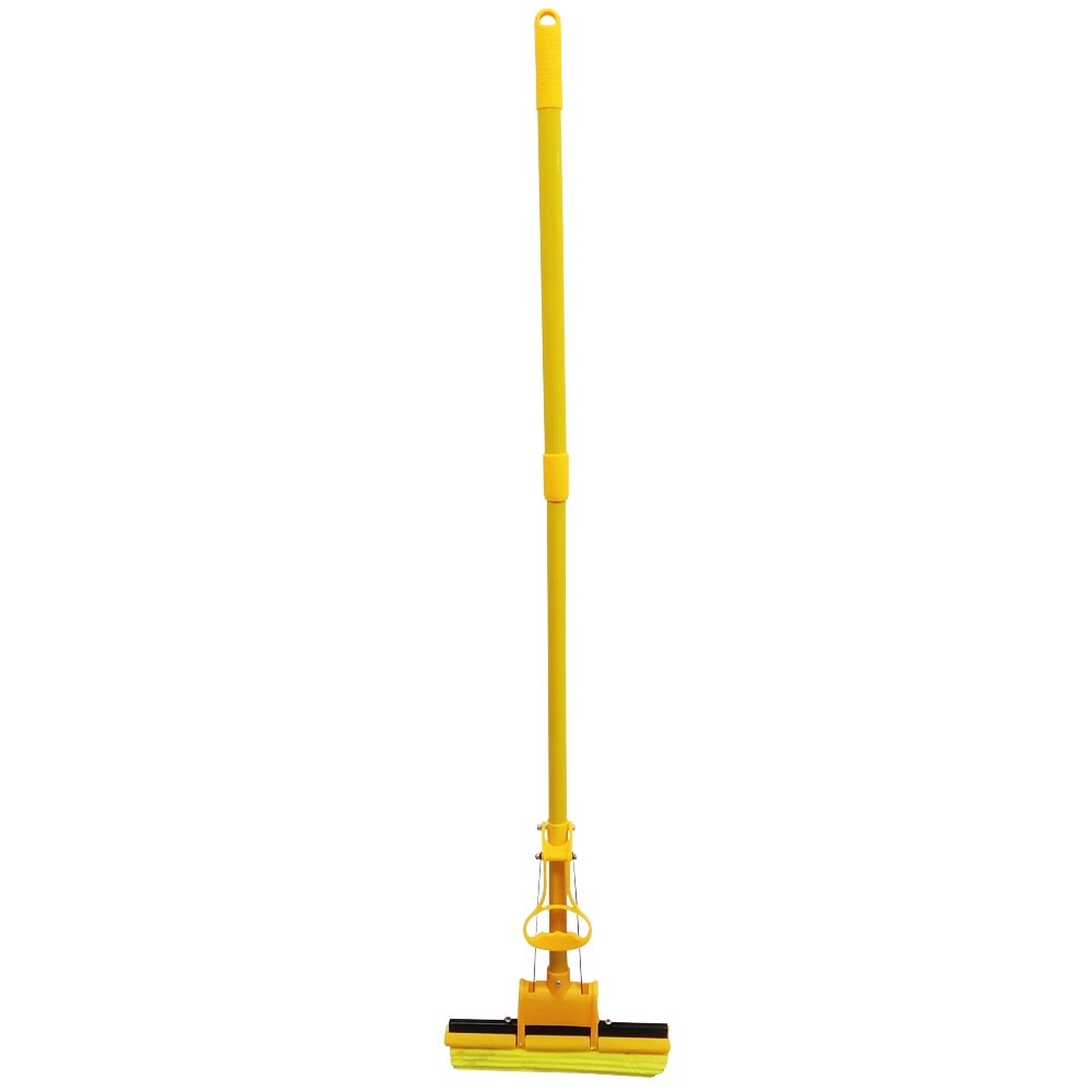 LIMPIADOR TRAPEADOR DE PISOS ABSORBENTE CON ESCURRIDOR AUTOMÁTICO