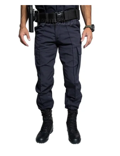 Bombacha Policial Tactica Antidesgarro Azul Rip Stop