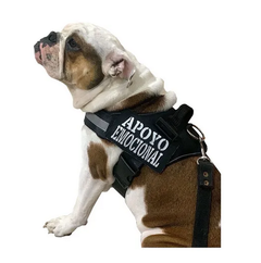 Parche K9 Dog Trainer Corte Laser Apoyo Emocional - 13x8cm