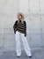 SWEATER NEW YORK // NEGRO RAYA CAMEL