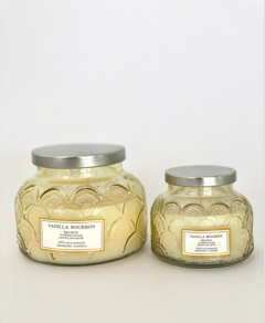 Vela bombé natural 13x10cm vainilla bourbon 420g - comprar online