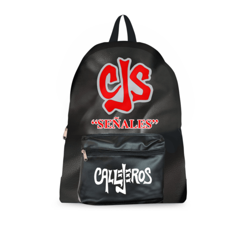MOCHILA CUERO PU - CALLEJEROS - Locuras Rock Morón