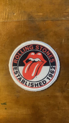 Parche Rolling Stones Blanco y Negro