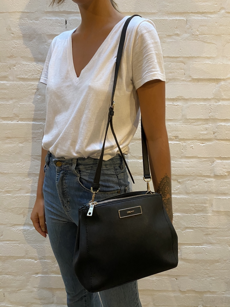 dkny logo belt bolsa