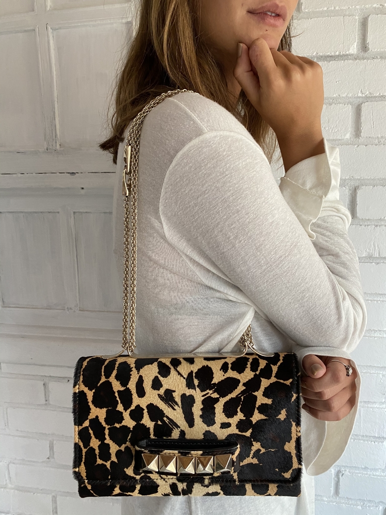 valentino cheetah bolsa