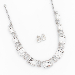 Conjunto Piedras Facetadas Transparentes