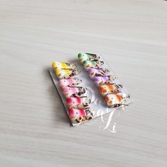 Micro Pássarinhos Artificiais Coloridos ( 12 Pçs )