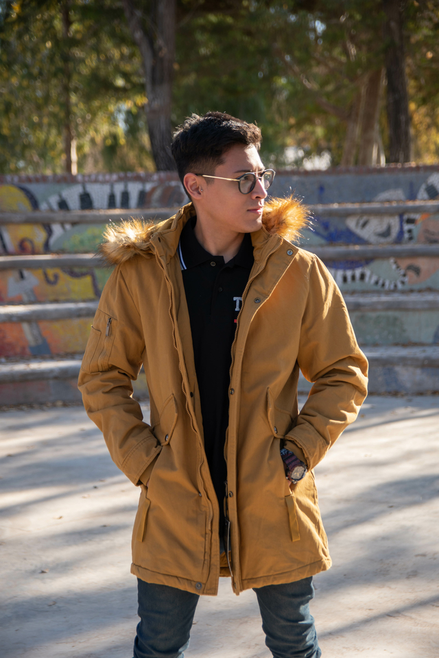 parka hombre