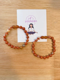 Pulsera Marte Jaspe Rojo