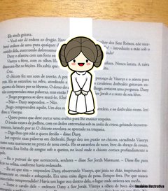 Princesa Leia - Marcador Magnetico