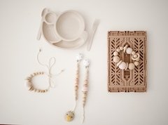 Set Plato y cubiertos: CARACOL