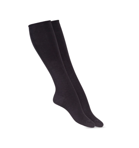 Medias Lauda Socks 3/4 Algodón Descanso Ideal Varices Compresión 8-15  Terapéuticas Para Viaje Art.478