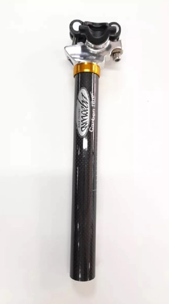TIGE DE GUIDON AVANT Amoeba JY-905-6 - 100 Mm - Argent - 1" 1/4 - Vintage New Old Stock (NOS) - Neuf En Emballage