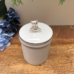 Kit higiene porcelana filetes de prata - comprar online