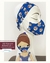 KIT Máscara Infantil 3D + Máscara boneca (o) - Azul Doguinho - comprar online