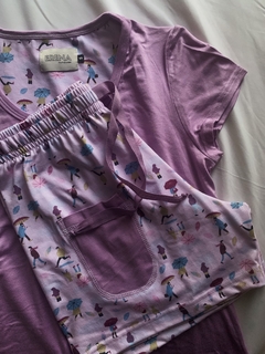 GOTITAS | CONJUNTO SHORT - Comprar en Erena Homewear GOTITAS | CONJUNTO SHORT - Comprar en Erena Homewear