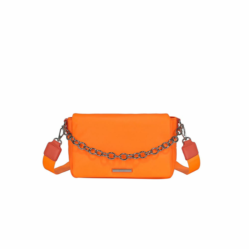 bolsa santa lolla hot peach nylon tiracolo  - urbanna - 0452.38b0.0042.030f