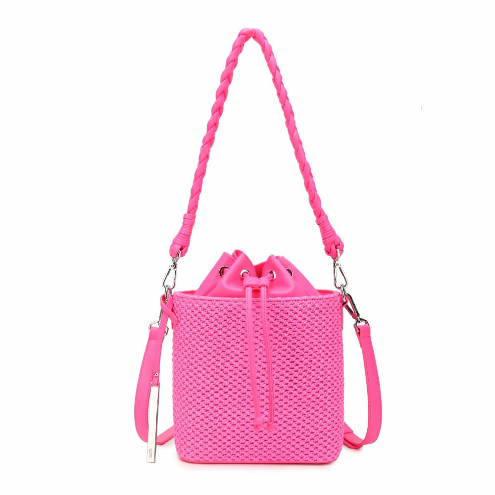 bolsa santa lolla rosa neon palha - urbanna - 0452.39d1.0012.021b