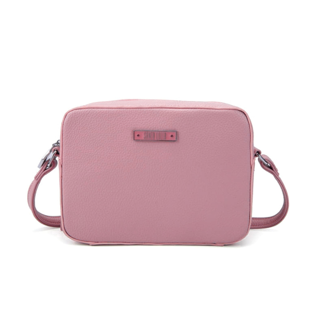 bolsa santa lolla tiracolo quadrada rosa chiclete 0452.2FBF.0088.038C urbanna