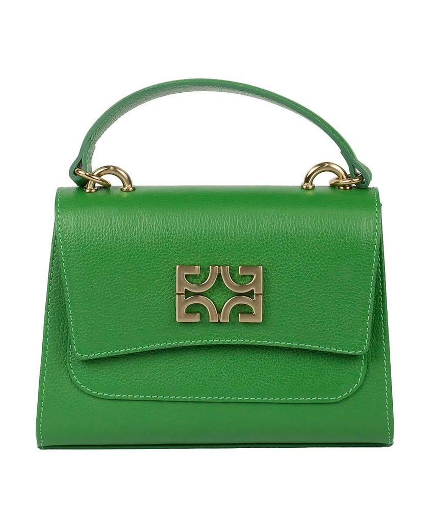 bolsa satchel degalls verde couro floater - urbanna - 0083.0001.0032.0075
