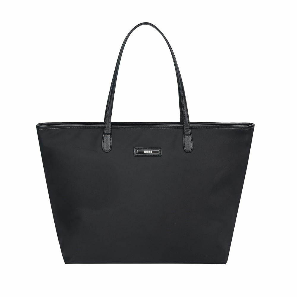 bolsa shopper santa lolla preta nylon - urbanna - 0459.36c2.0042.00aa