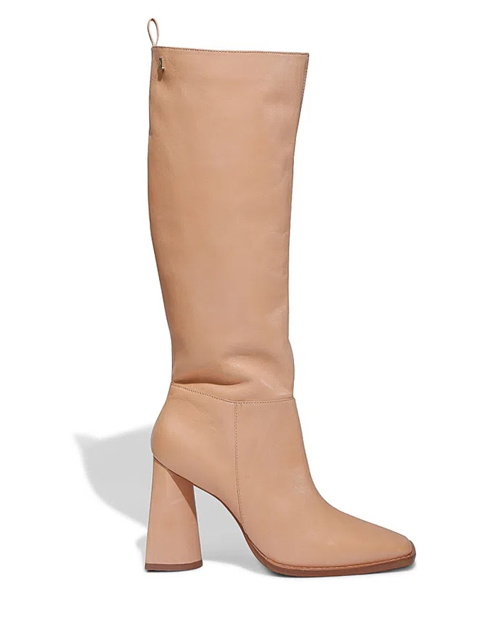 bota santa lolla cano alto couro nude rosado - urbanna - 05D5.3869.01E2