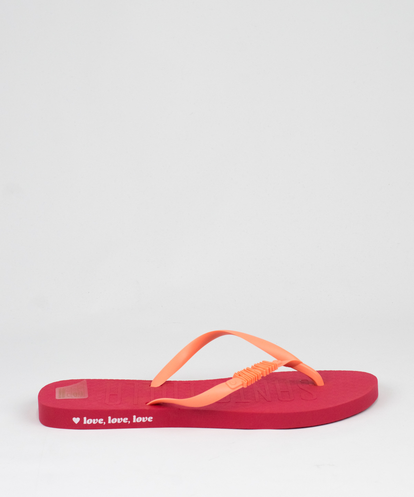 Chinelo Flip Flop Santa Lolla Vermelho Borracha - 0342.35C6.0016.01AF urbanna