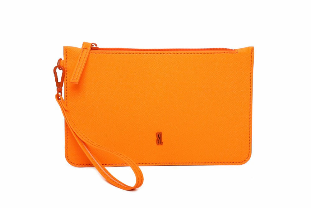 clutch santa lolla tangerina alça mão - urbanna - 0450.38bf.0065.03f1