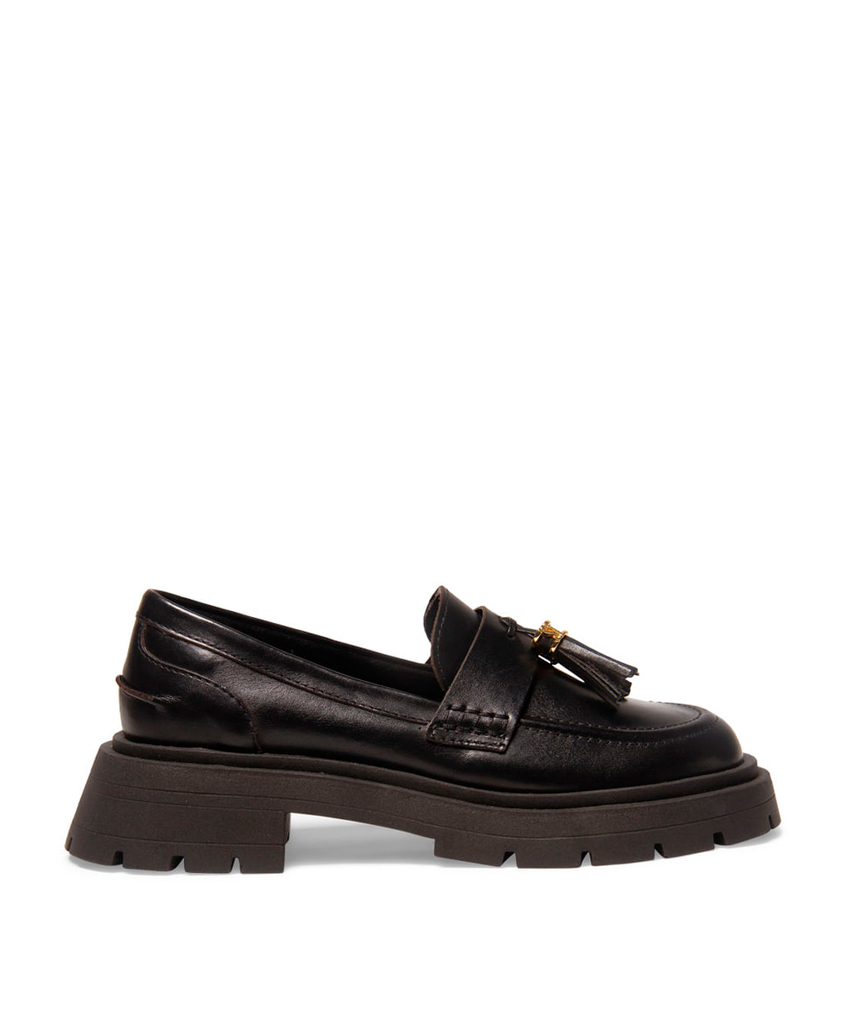 Mocassim Santa Lolla Preto Sola Tratorada