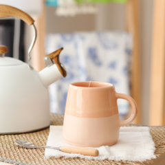 Taza Marruecos Rosa