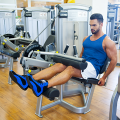 bota de treino fitness masculina preta e azul liftfootwear