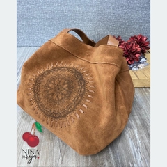 Bolsa Mandala Top Style em Couro - comprar online