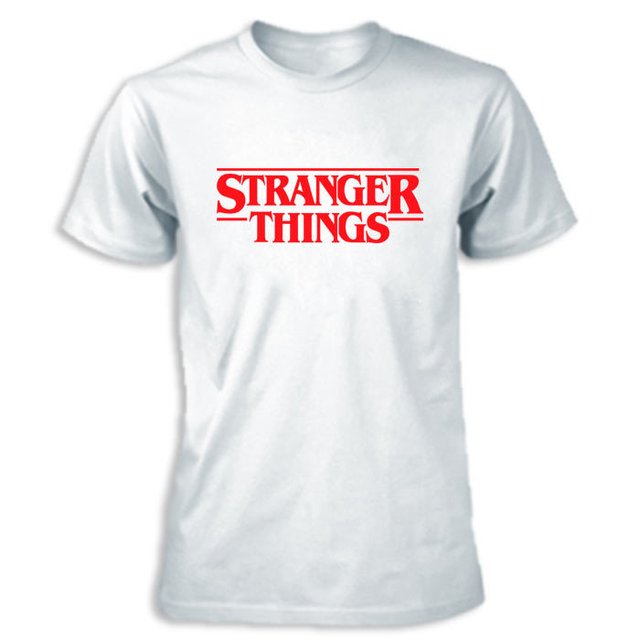 blusa stranger things branca
