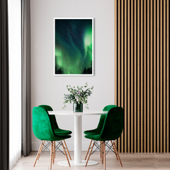 Quadro Decorativo Aurora Boreal, Finlândia