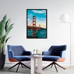 Quadro Decorativo Ponte Golden Gate Bridge, San Francisco