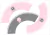 Kit Imprimible Comunión Rayas rosa y gris - tienda online