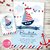 Kit imprimible personalizado náutico marinero barquito baby shower cumpleaños bautismo invitación digital