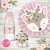 Kit imprimible personalizado bosque romántico ciervita carita invitación digital woodland deer party