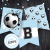 Kit imprimible Futbol Argentina invitacion digital messi soccer