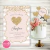 Kit imprimible personalizado rosa glitter corazon 15 años quinceañera bodas baby shower cumpleaños invitacion digital